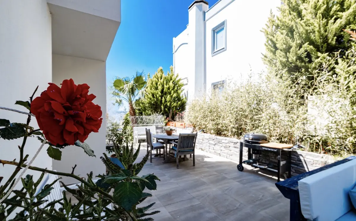 Garden area